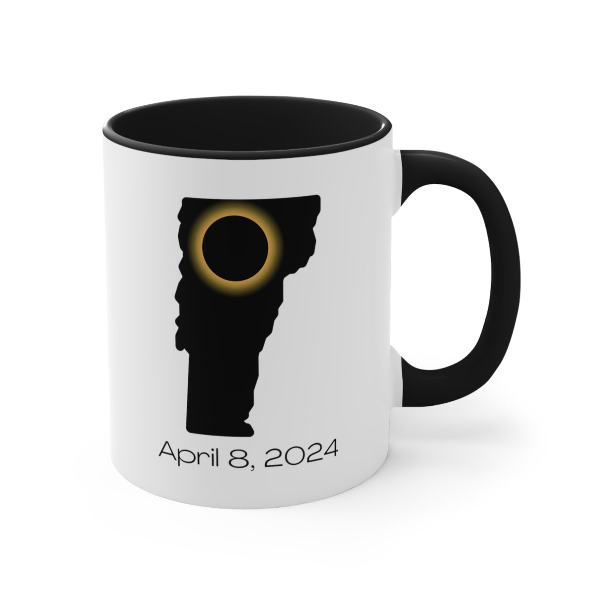 April 8, 2024 Accent Coffee Mug, 11oz