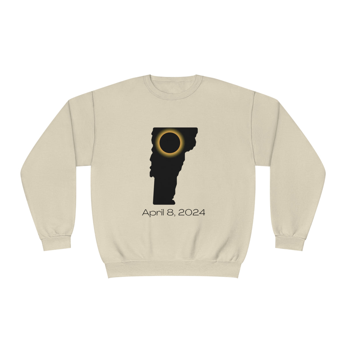 April 8,2024 Unisex Crewneck Sweatshirt