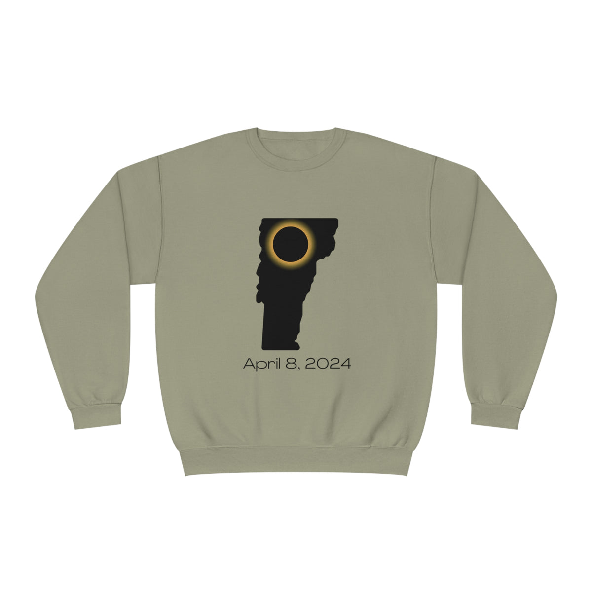 April 8,2024 Unisex Crewneck Sweatshirt