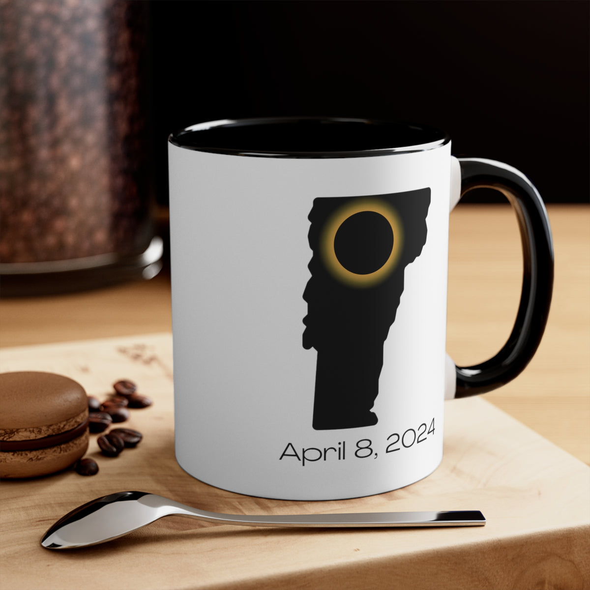 April 8, 2024 Accent Coffee Mug, 11oz